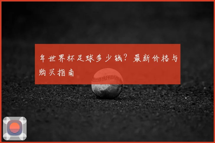 年世界杯足球多少钱？最新价格与购买指南